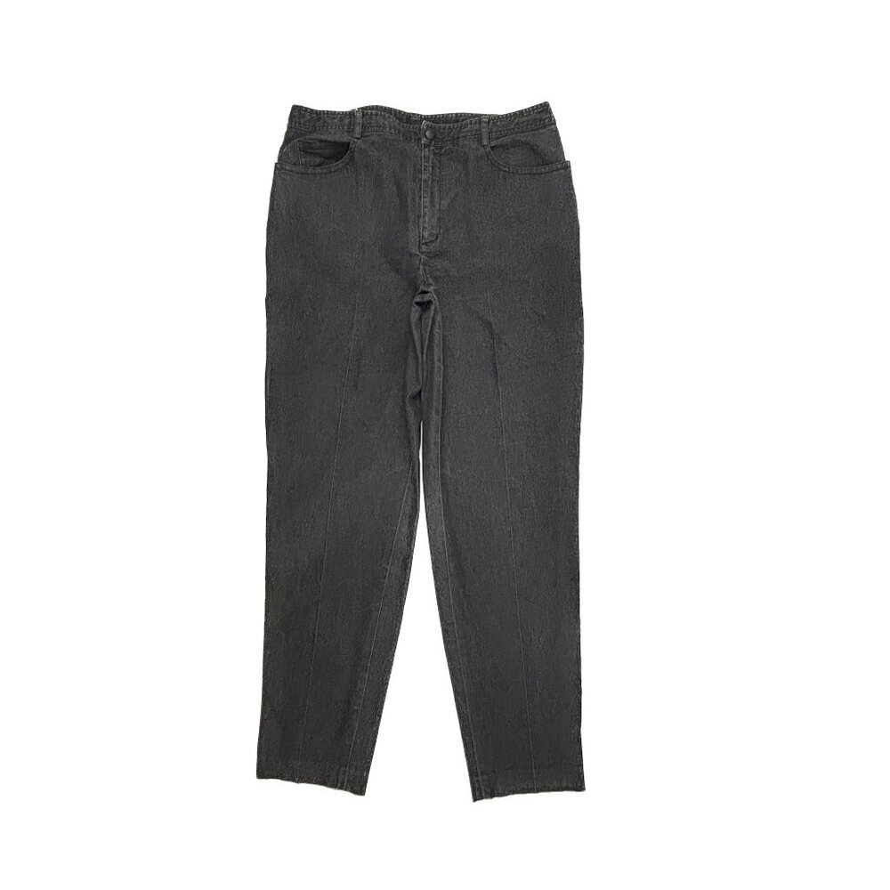 Dana Buchman Straight Women's size 14 Black Denim‎ jeans